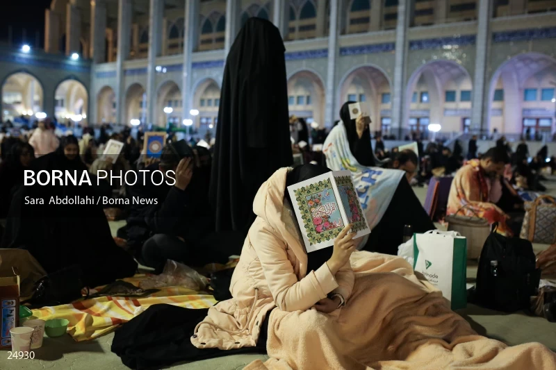 Qadr Night in Tehran Mosalla - 19th day of Ramadan