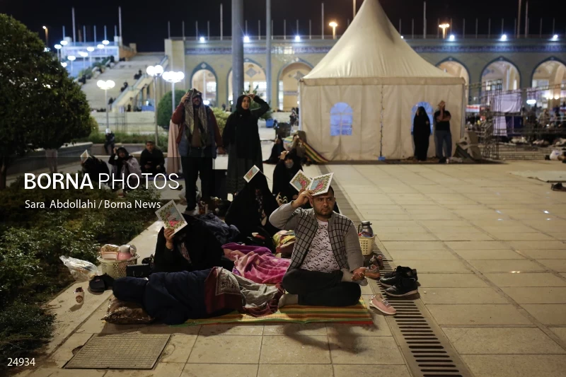 Qadr Night in Tehran Mosalla - 19th day of Ramadan