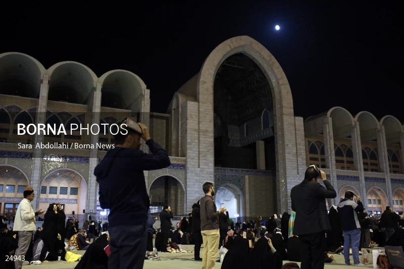Qadr Night in Tehran Mosalla - 19th day of Ramadan
