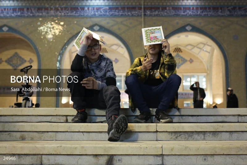 Qadr Night in Tehran Mosalla - 19th day of Ramadan