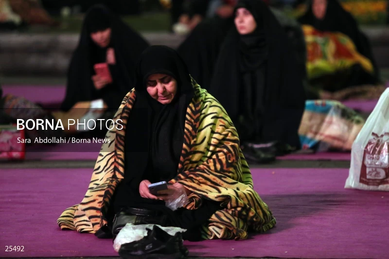 Qadr Night in Tehran Palestine Square (23rd day of Ramadan)