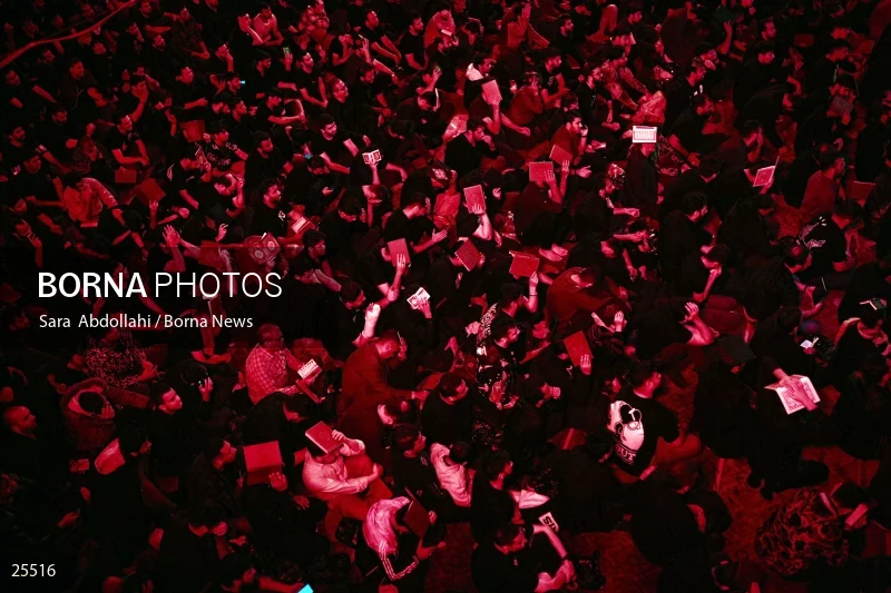 Qadr Night in Tehran Palestine Square (23rd day of Ramadan)