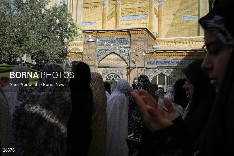 Iranians perform Eid al-Fitr prayers in Tehran