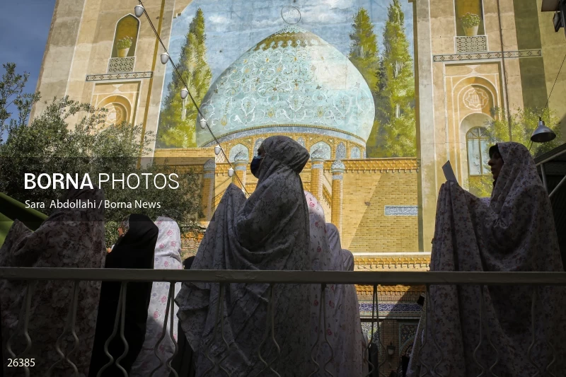 Iranians perform Eid al-Fitr prayers in Tehran