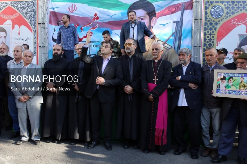 Funeral ceremony of martyr Johnny Bet Oshana
