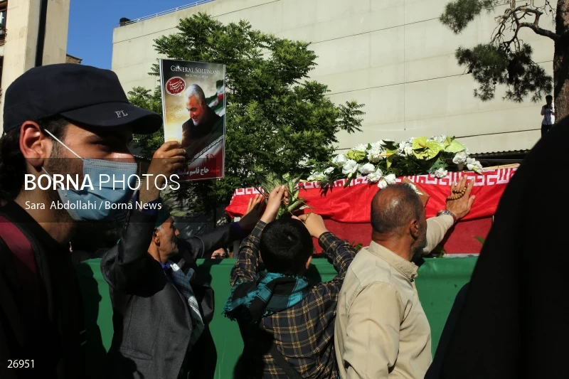 Funeral ceremony of martyr Johnny Bet Oshana