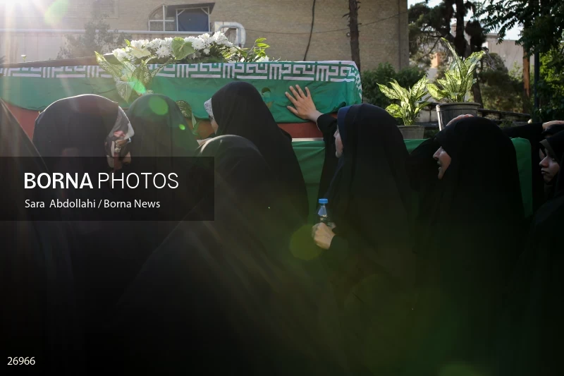 Funeral ceremony of martyr Johnny Bet Oshana