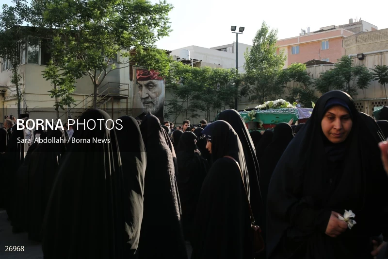 Funeral ceremony of martyr Johnny Bet Oshana