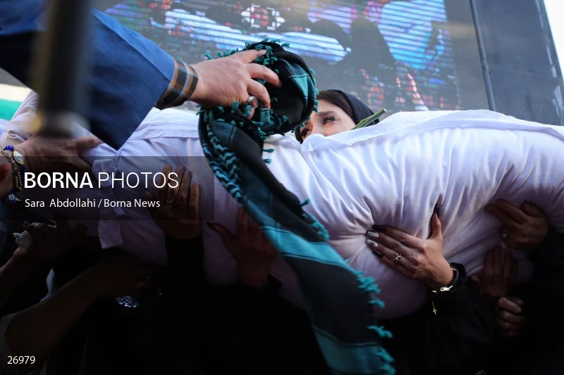 Funeral ceremony of martyr Johnny Bet Oshana