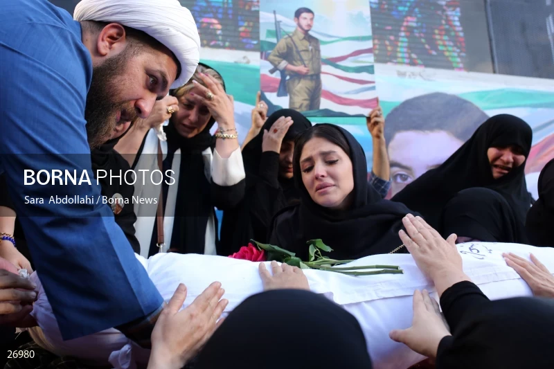 Funeral ceremony of martyr Johnny Bet Oshana