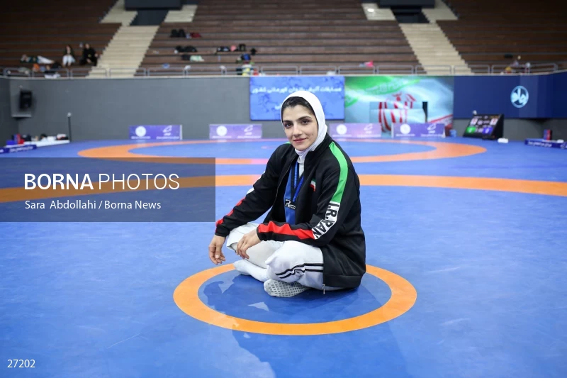 The national championship and selection of the Iranian female Alysh wrestling national team