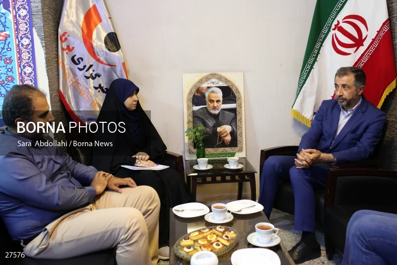 Shahrokh Ramin, the head of Pharmaceutical Complex of Iranian Red Crescent Society