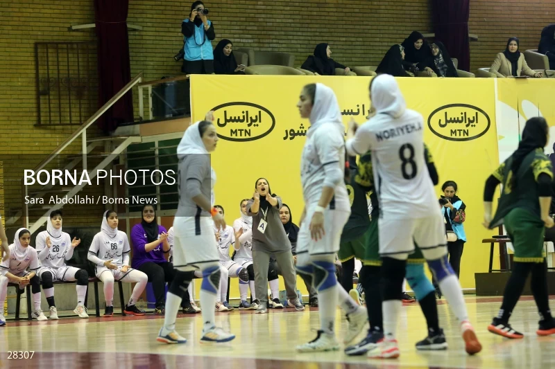 Sang Ahan Bafq is the champion of Iran Women's Premier Handball League
