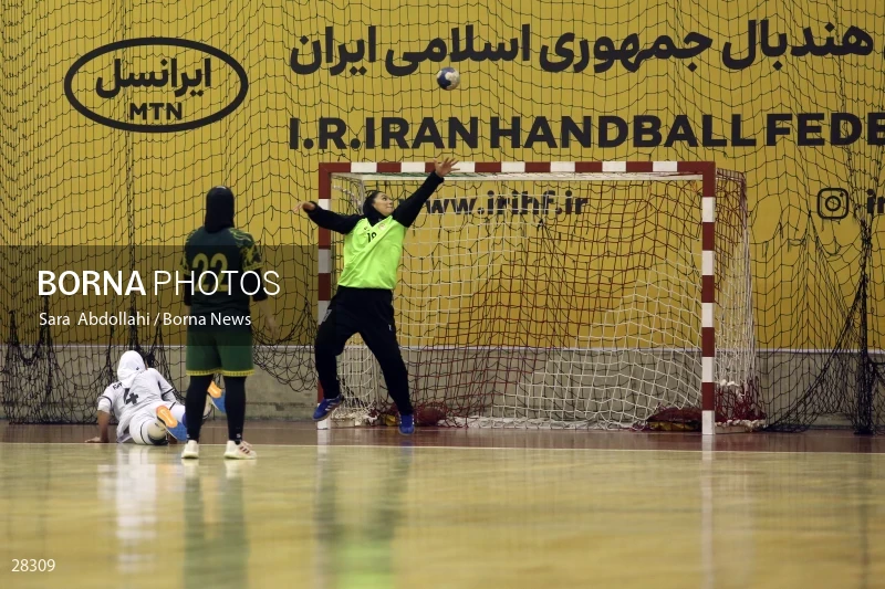 Sang Ahan Bafq is the champion of Iran Women's Premier Handball League