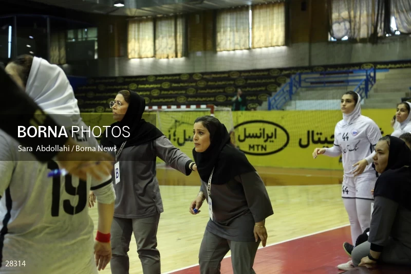 Sang Ahan Bafq is the champion of Iran Women's Premier Handball League