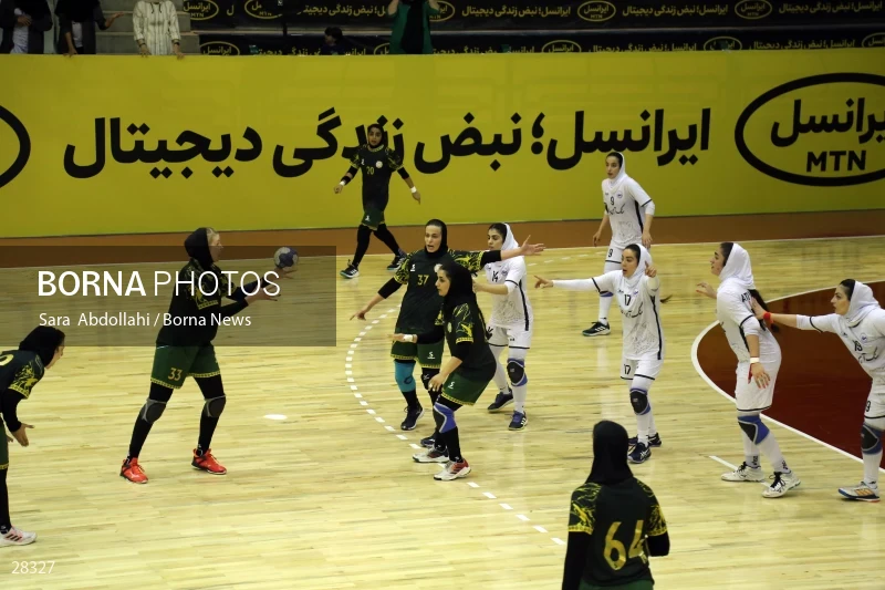 Sang Ahan Bafq is the champion of Iran Women's Premier Handball League