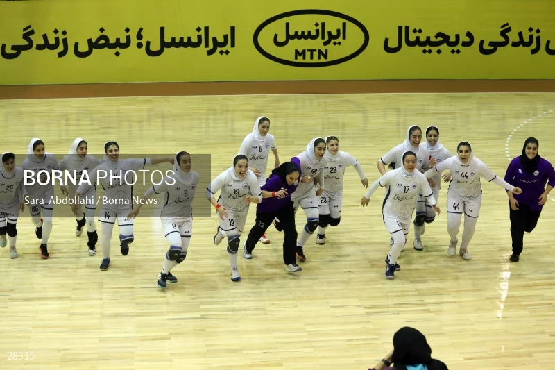 Sang Ahan Bafq is the champion of Iran Women's Premier Handball League