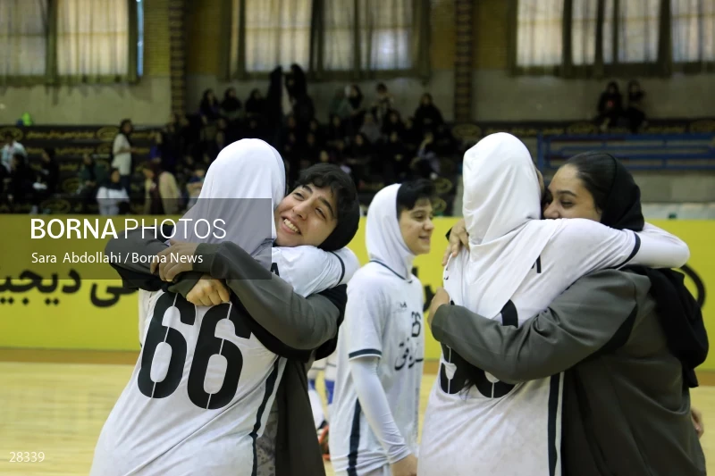 Sang Ahan Bafq is the champion of Iran Women's Premier Handball League