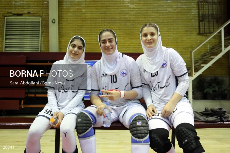 Sang Ahan Bafq is the champion of Iran Women's Premier Handball League