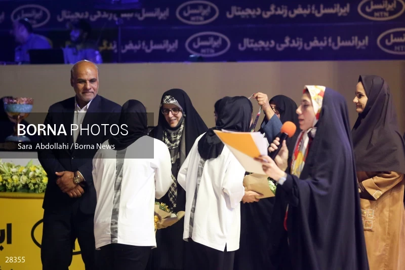 Sang Ahan Bafq is the champion of Iran Women's Premier Handball League