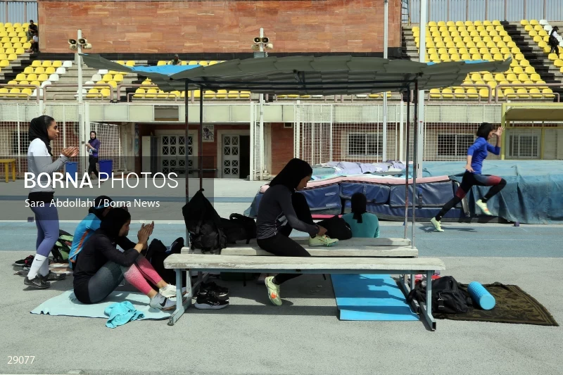 Tehran Grand Prix women's track and field competition