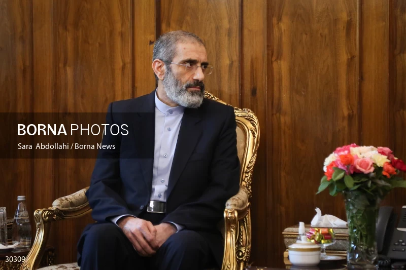 The meeting of the released Iranian diplomat Asadollah Asadi with the Minister of Foreign Affairs