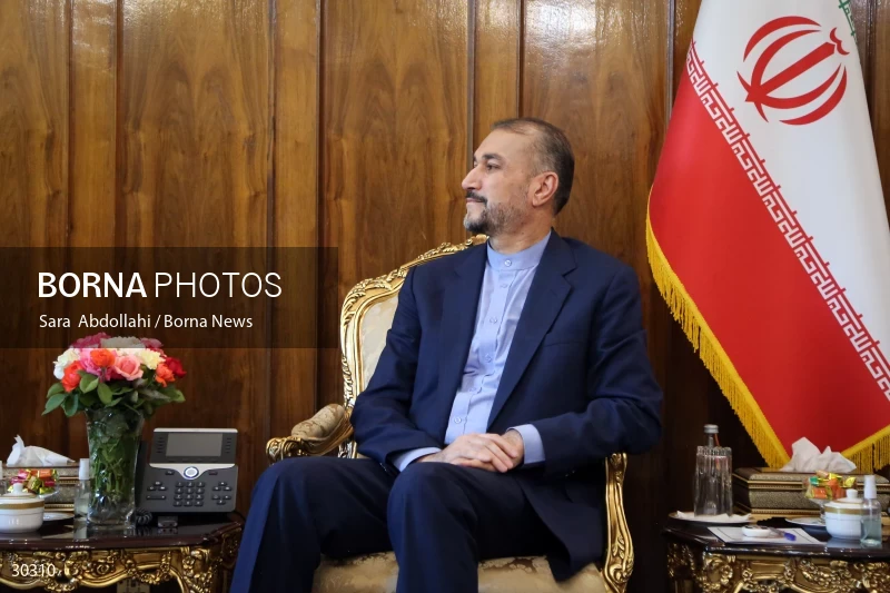 The meeting of the released Iranian diplomat Asadollah Asadi with the Minister of Foreign Affairs