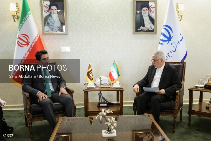 Meeting of the Ministers of Sports and Youth Affairs of Iran and Sri Lanka