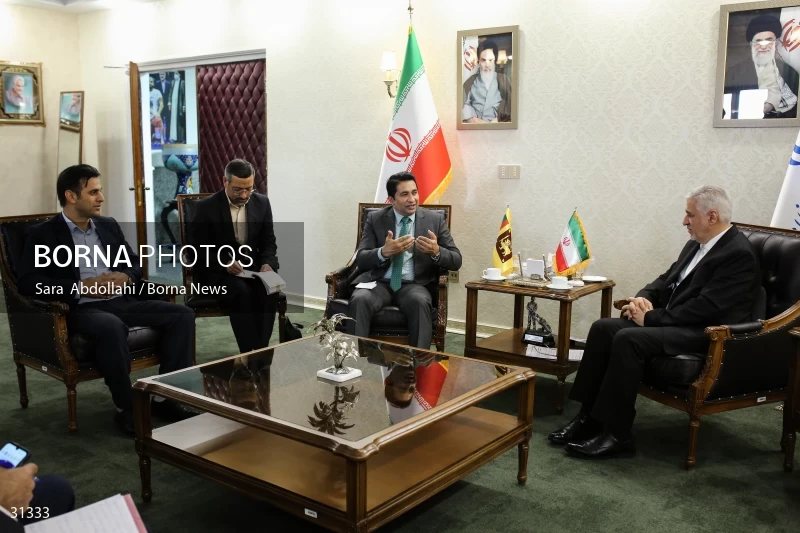 Meeting of the Ministers of Sports and Youth Affairs of Iran and Sri Lanka