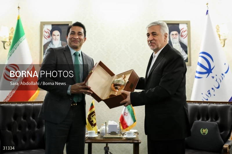Meeting of the Ministers of Sports and Youth Affairs of Iran and Sri Lanka