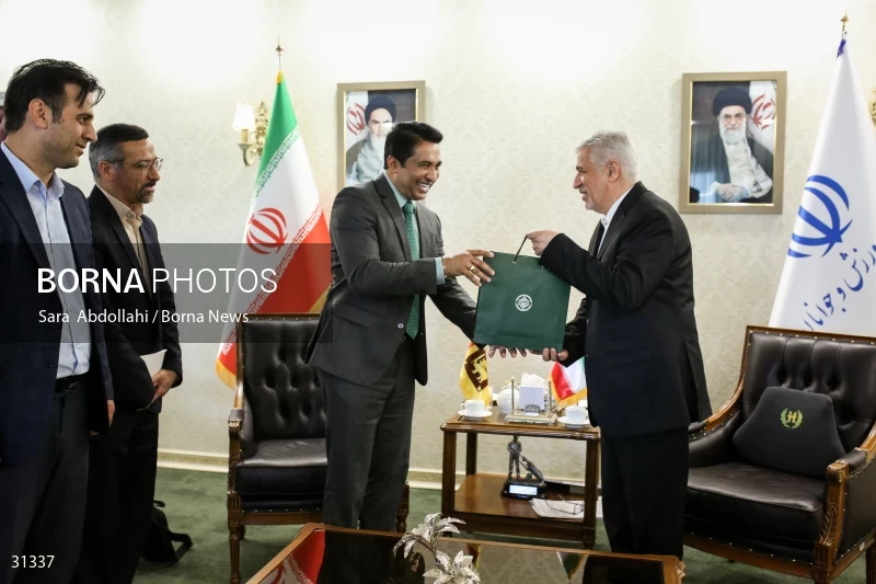 Meeting of the Ministers of Sports and Youth Affairs of Iran and Sri Lanka