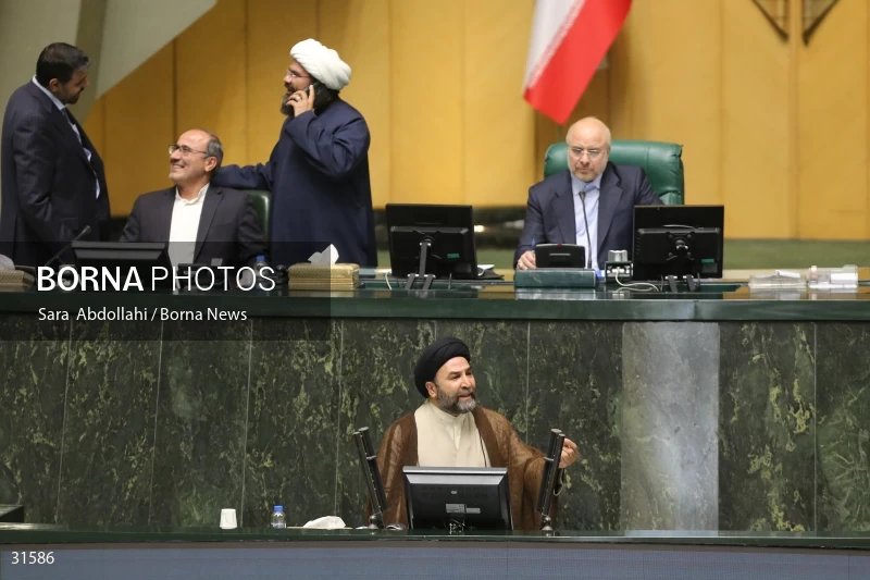 The meeting of Iranian Parliament to review the qualifications of the proposed Minister of Agriculture