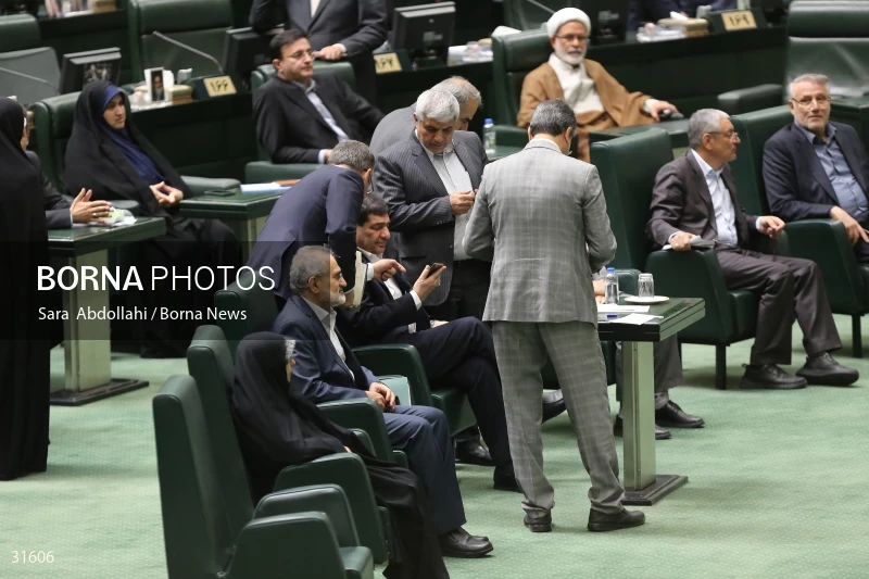 The meeting of Iranian Parliament to review the qualifications of the proposed Minister of Agriculture
