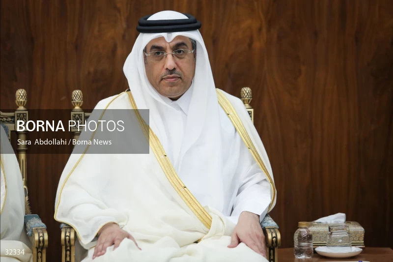 The meeting of the Minister of Labor of Qatar with the first vice president of Iran
