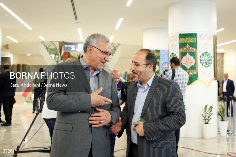 Opening ceremony of Ghadir 821-bed hospital