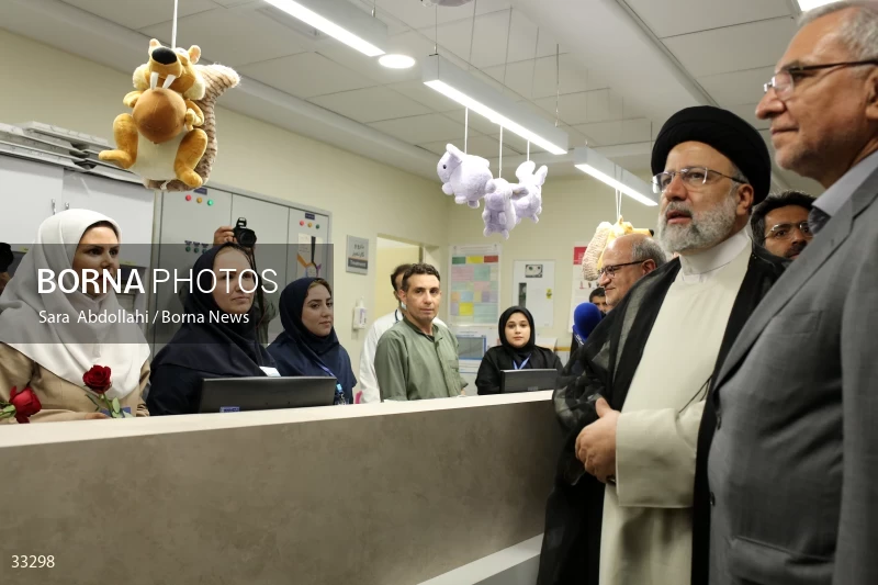 Opening ceremony of Ghadir 821-bed hospital
