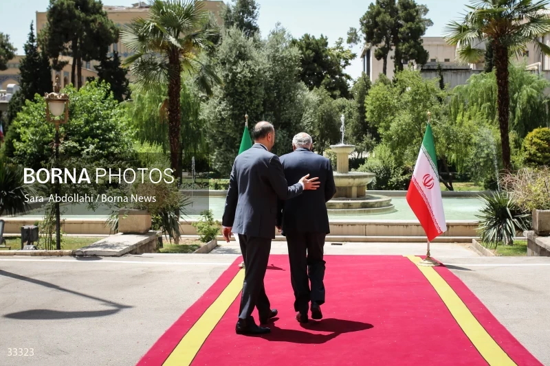 Meeting of foreign ministers of Iran and Algeria