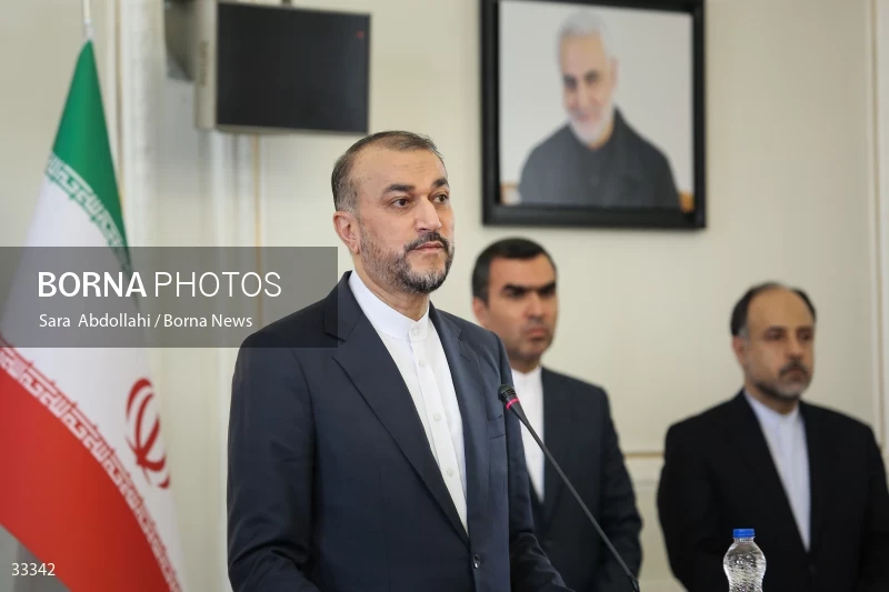 Meeting of foreign ministers of Iran and Algeria
