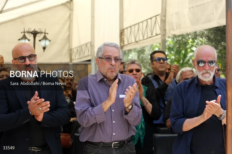 The funeral ceremony of Ahmadreza Ahmadi