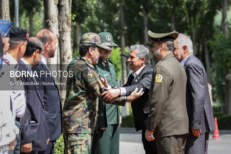 Meeting between the Ministers of Defense of Bolivia and Iran
