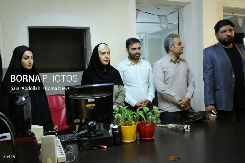 Visit of the Minister of Sports and Youth to the Borna News Agency