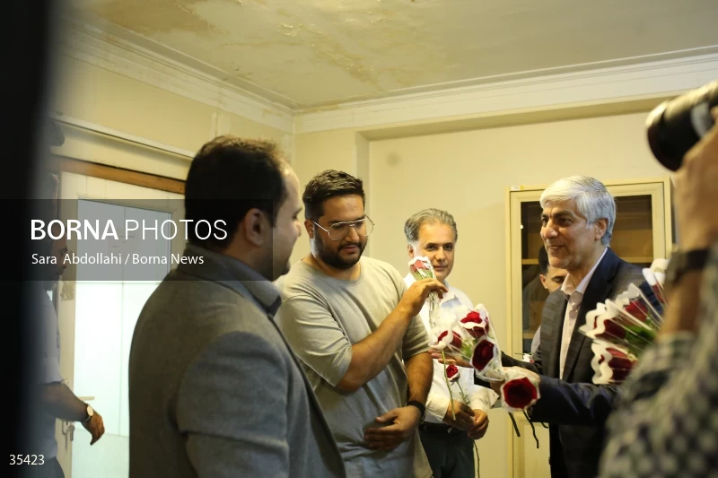 Visit of the Minister of Sports and Youth to the Borna News Agency