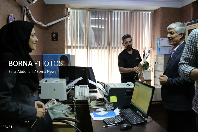Visit of the Minister of Sports and Youth to the Borna News Agency