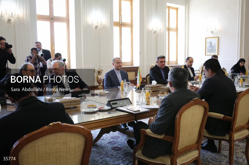 Iran and Sri Lanka FMs meet