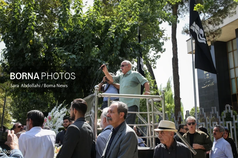 The funeral of Mohammad Esmaili