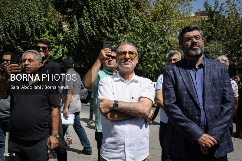The funeral of Mohammad Esmaili