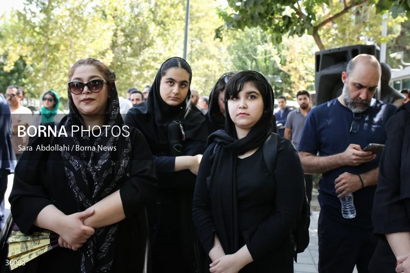 The funeral of Mohammad Esmaili