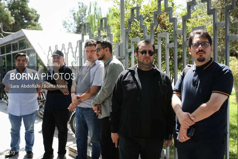 The funeral of Mohammad Esmaili