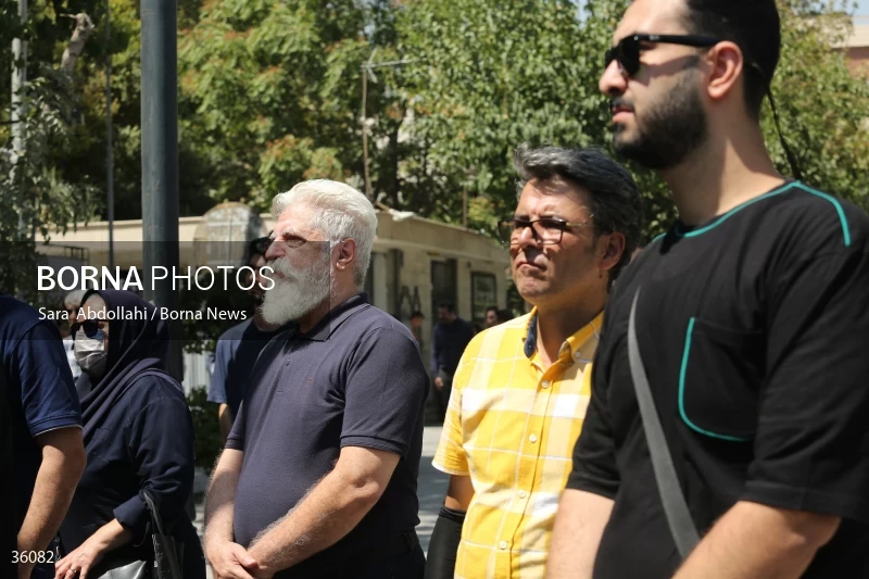 The funeral of Mohammad Esmaili