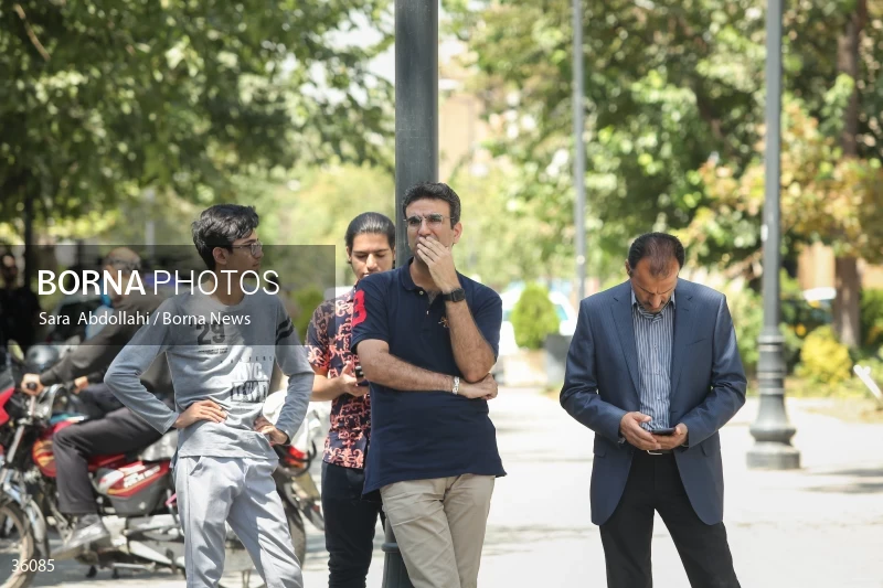 The funeral of Mohammad Esmaili